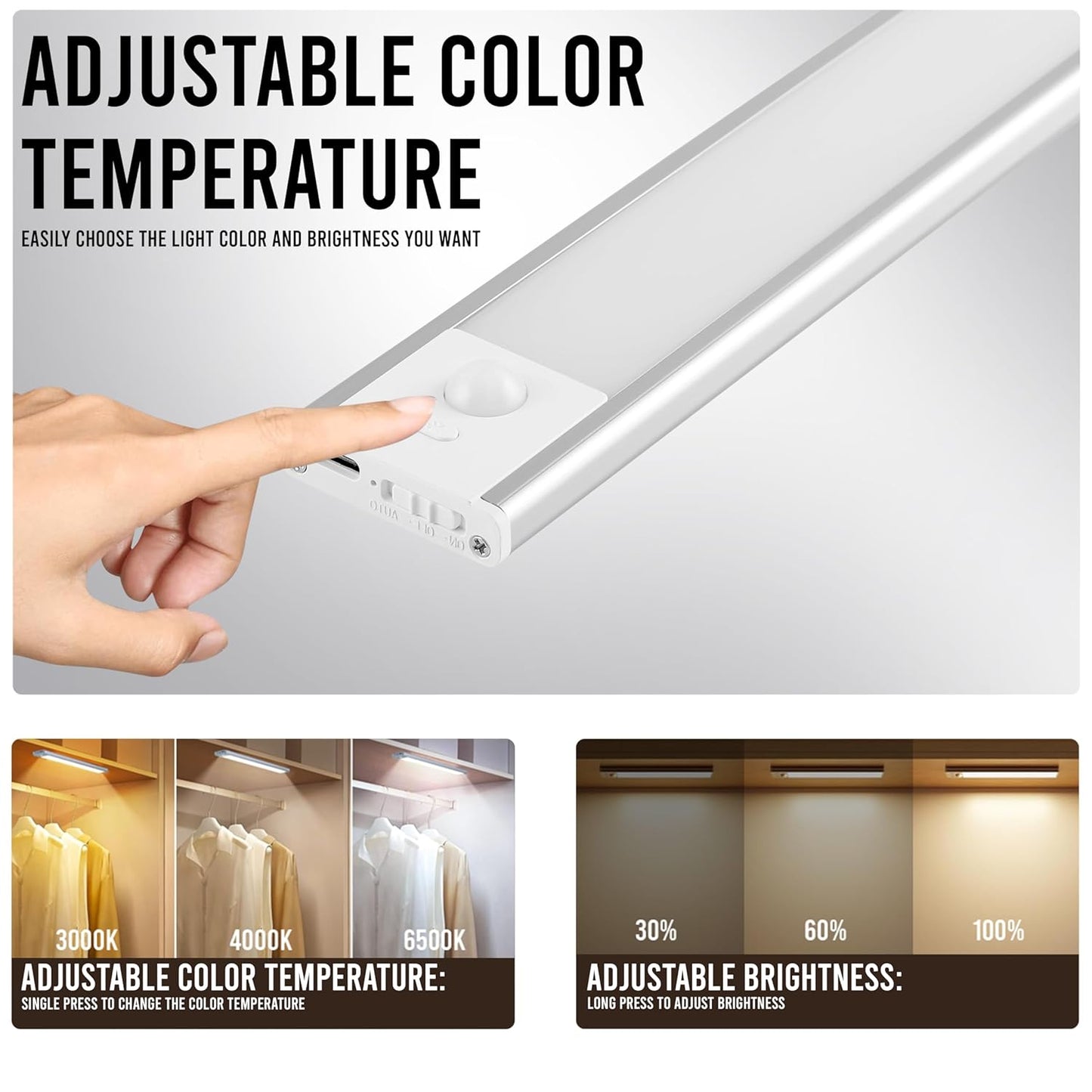 Smart Motion Sensor LED Closet Light